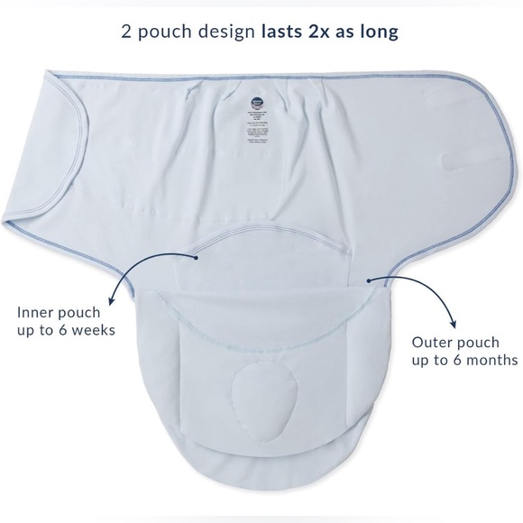 Nested Bean Zen Swaddle Sleep Sack NEWBORN 0-6mo - Picture 6 of 10